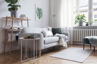 Sheer-curtain-living-room